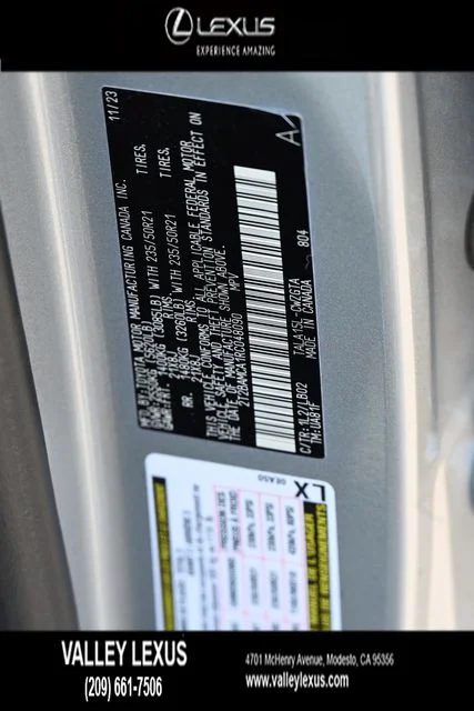 Certified Used 2024 Silver Lexus 350 Premium Plus image 13