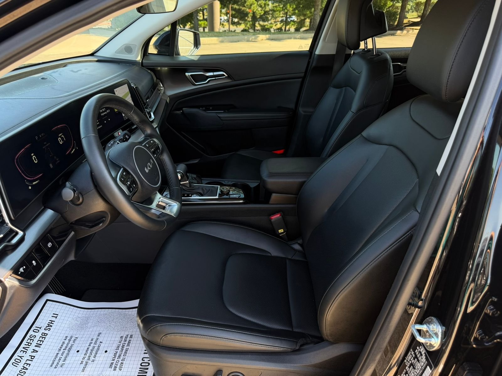 Used 2024 Ebony Black Kia EX image 10