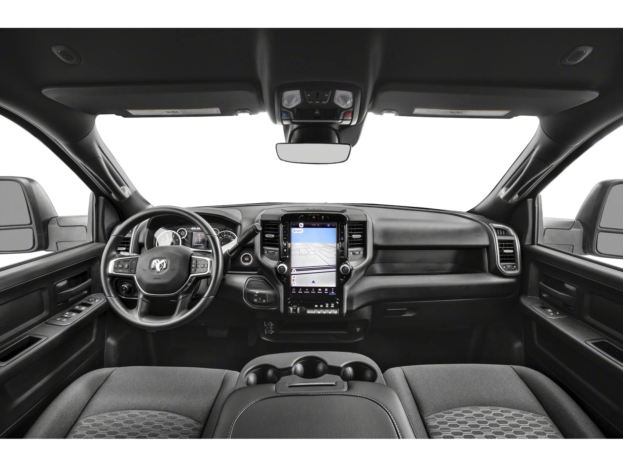 New 2027 Granite Crystal Metallic Clearcoat Ram Black Express image 5