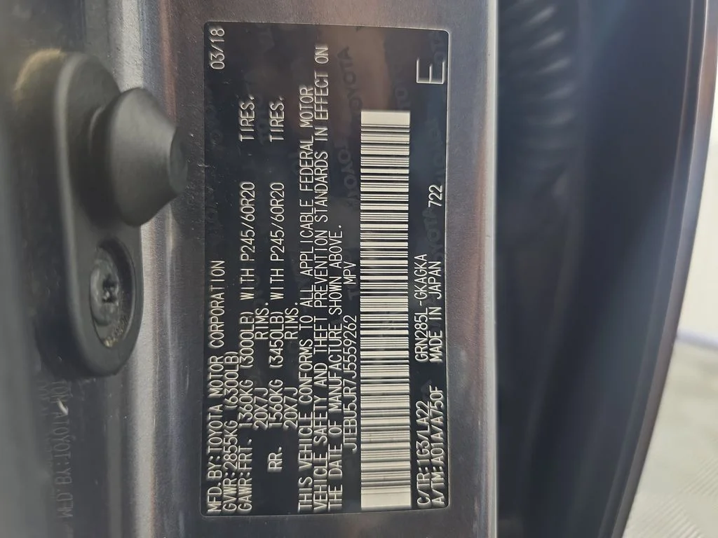 Used 2018 Gray Toyota Limited image 38