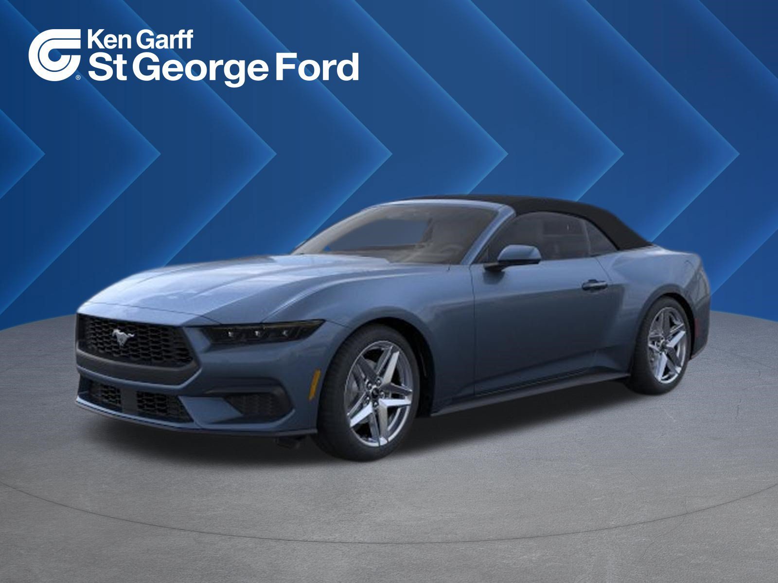New 2026 Vapor Blue Metallic Ford EcoBoost Premium image 1