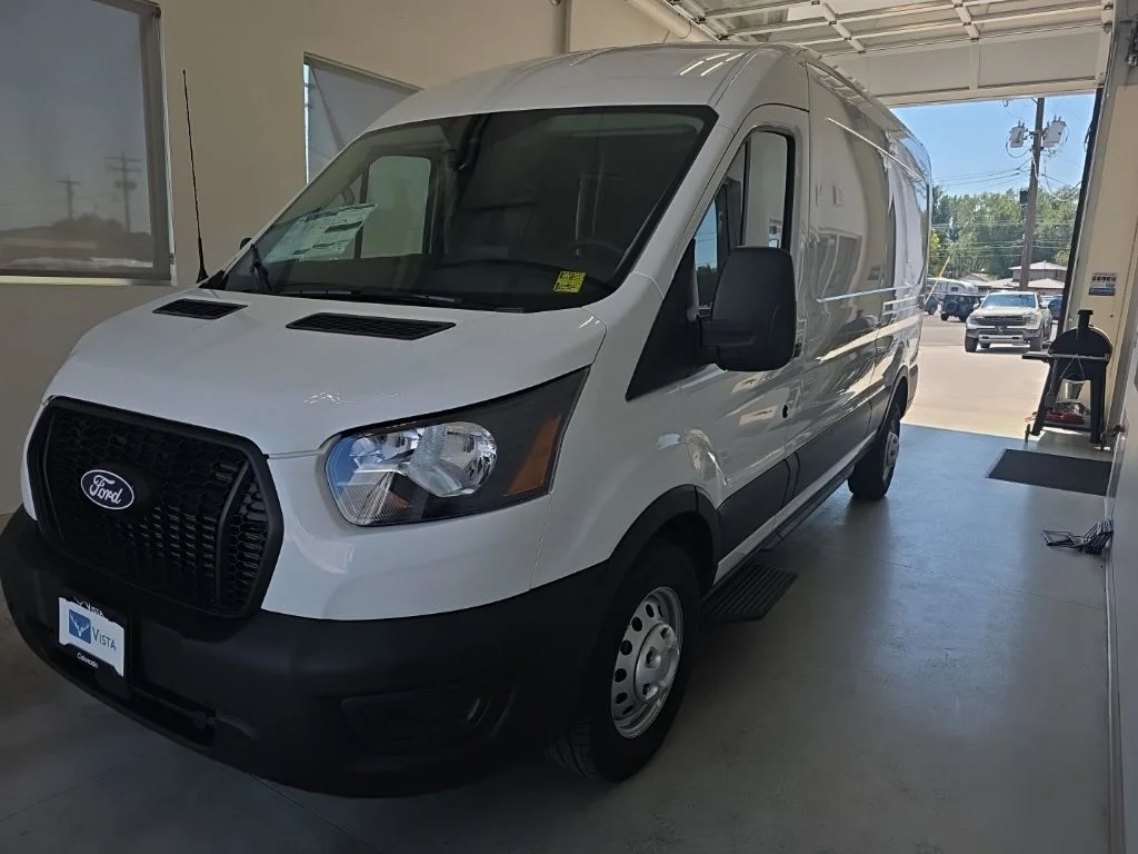 New 2026 Oxford White Ford Cargo Van image 3