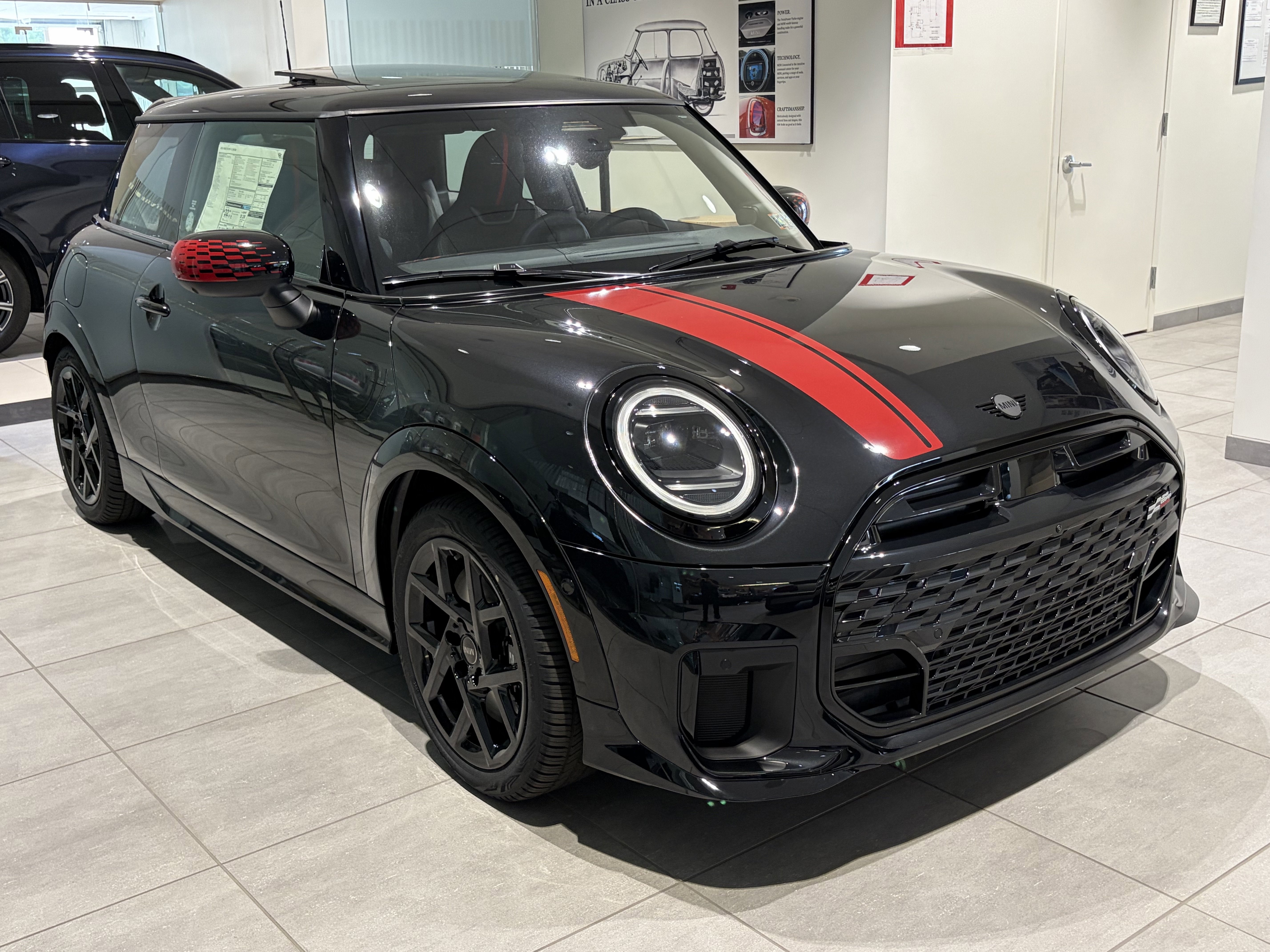 New 2026 Midnight Black II Metallic MINI Iconic image 2