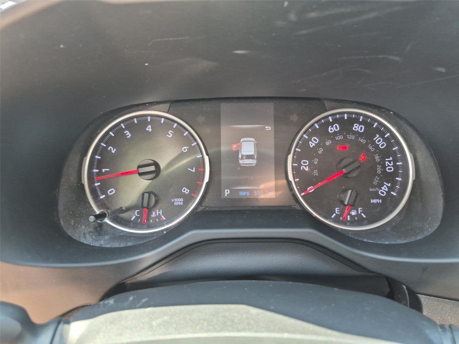 Used 2021 Magnetic Gray Metallic Toyota LE image 22