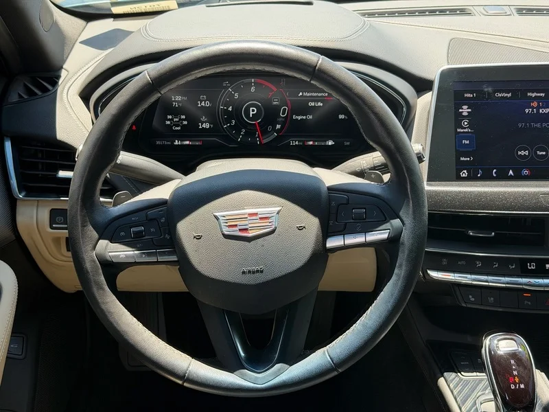 Used 2023 Midnight Steel Metallic Cadillac Premium Luxury image 15