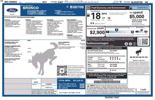 2025 Ford Bronco 4-Door Outer Banks - Photo 77