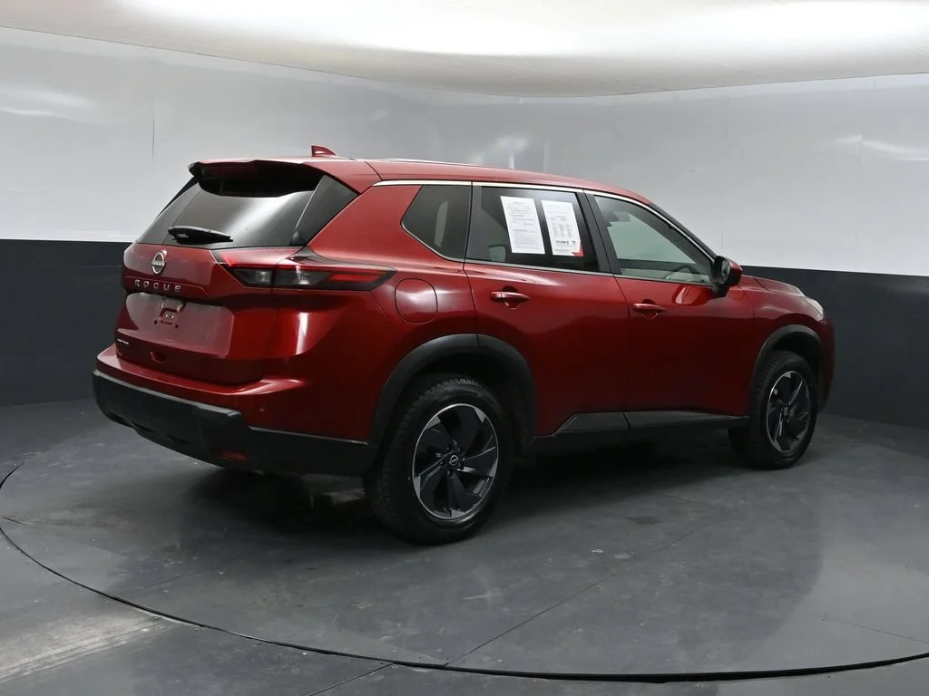 Certified Used 2025 Red Nissan SV image 2