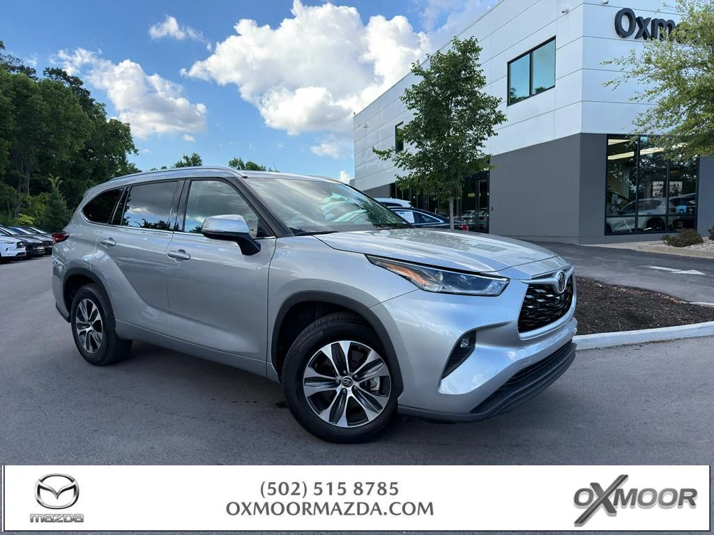 Used 2021 Celestial Silver Metallic Toyota XLE image 1