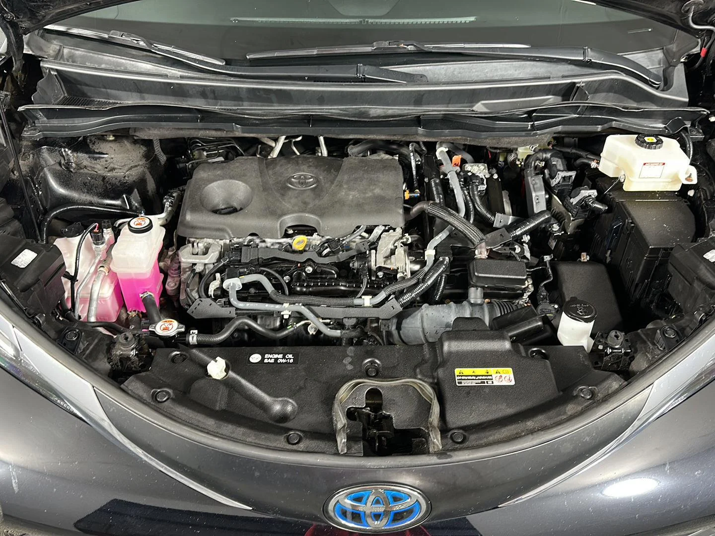 Used 2021 Midnight Black Metallic Toyota LE image 10