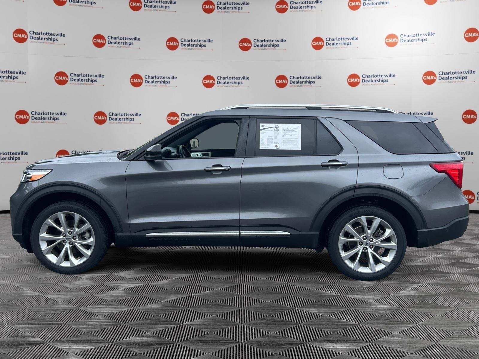 Used 2022 Carbonized Gray Ford Platinum image 2