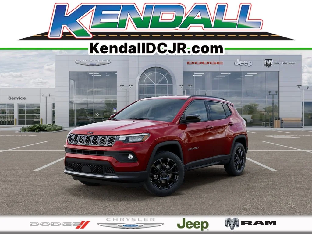 New 2026 Red Hot Pearlcoat Jeep Latitude image 1