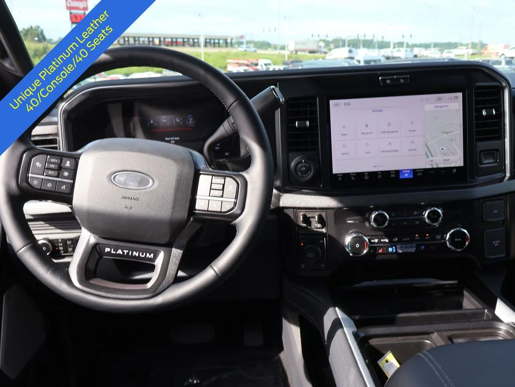 New 2026 Star White Metallic Tri-Coat Ford F-350® Platinum® image 19