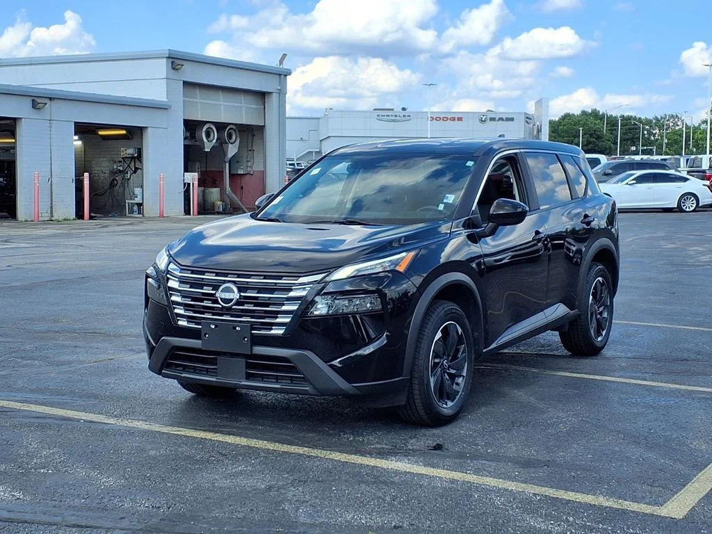 Used 2024 Black Nissan SV image 2