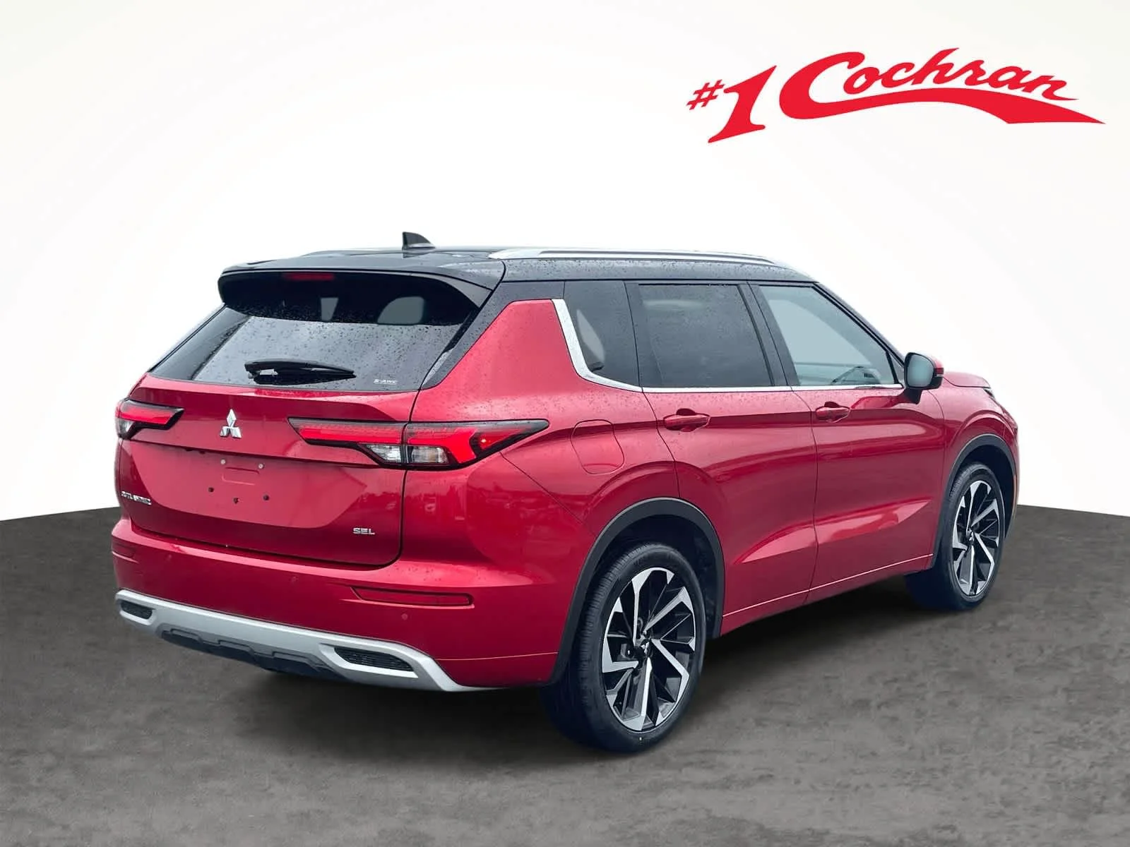Used 2024 Red Diamond w/ Black Roof Mitsubishi SEL image 7