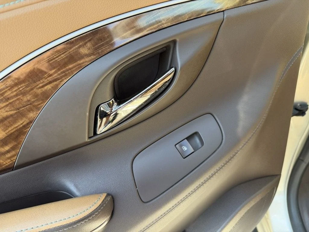 Used 2014 Champagne Silver Metallic Buick 4dr Sedan Leather FWD w/ Driver Confidence Pkg & 18