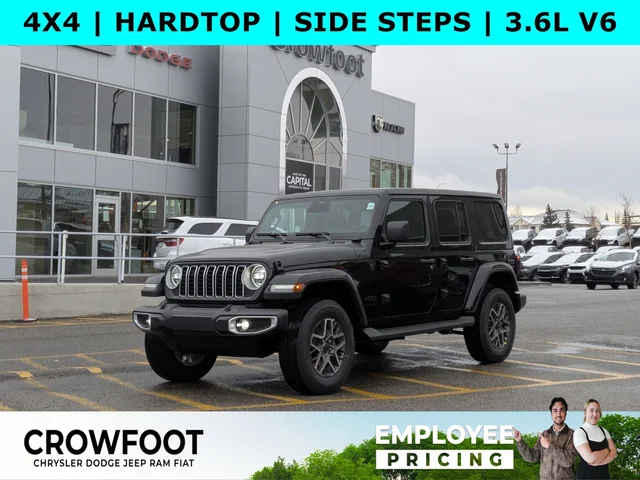 2026 Jeep Wrangler Sahara - - 4x4 - Body- Color Top - Safety Group - 3.6L Pentastar V6 - Remote Start & More!