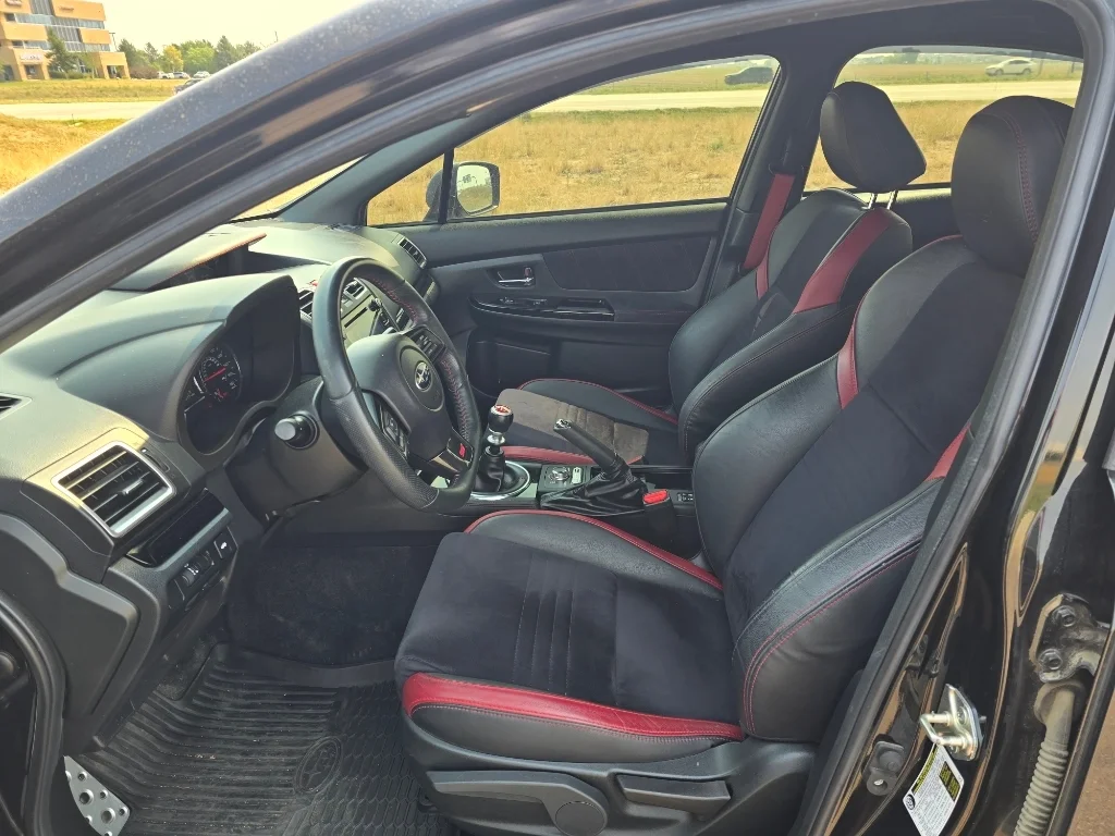 Used 2021 Crystal Black Silica Subaru STI image 12
