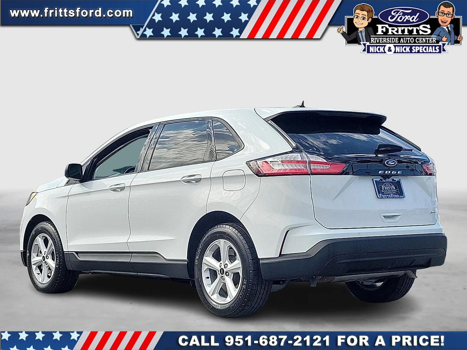 Certified Used 2024 Oxford White Ford SE image 3