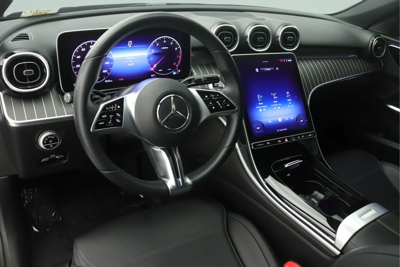 Certified Used 2023 Gray Mercedes-Benz C 300 Sedan Premium Line image 14
