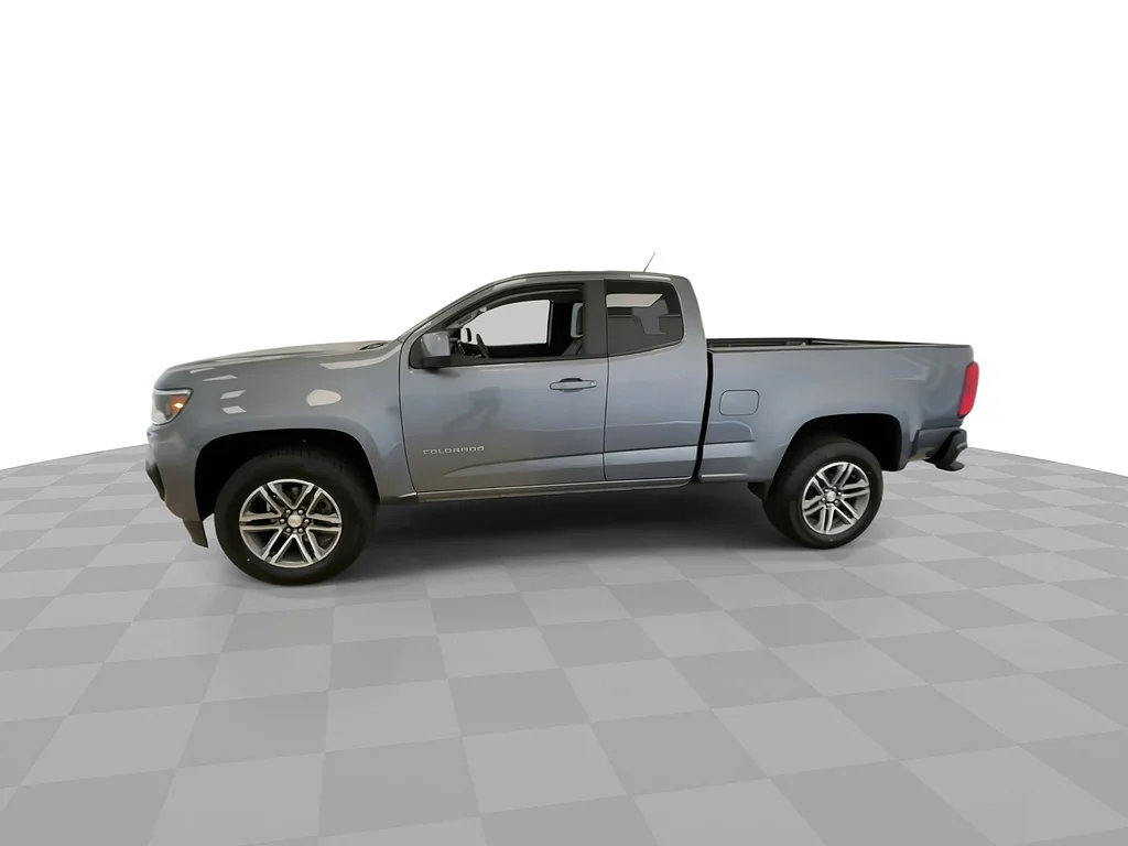 Used 2022 Satin Steel Metallic Chevrolet Work Truck image 6