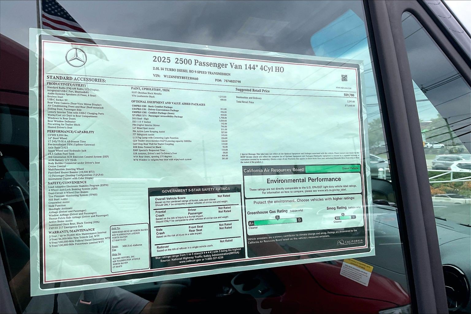 2025 Mercedes-Benz Sprinter Passenger Van Base - Photo 22