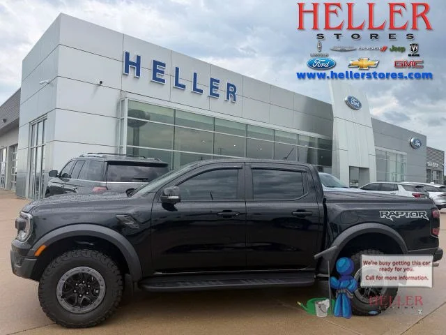 Used 2025 Shadow Black Ford Raptor image 1