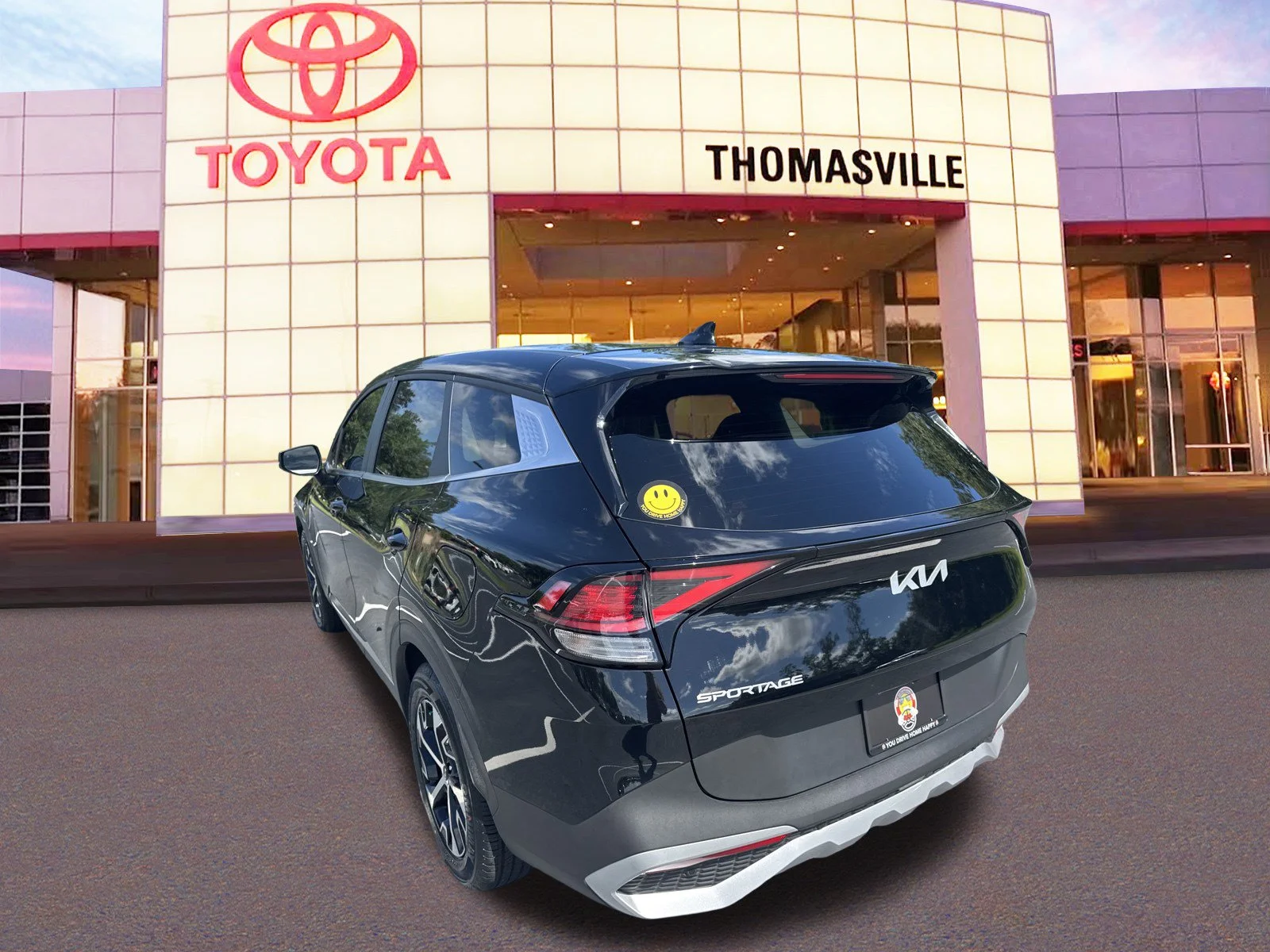 Used 2025 Ebony Black Kia EX image 7