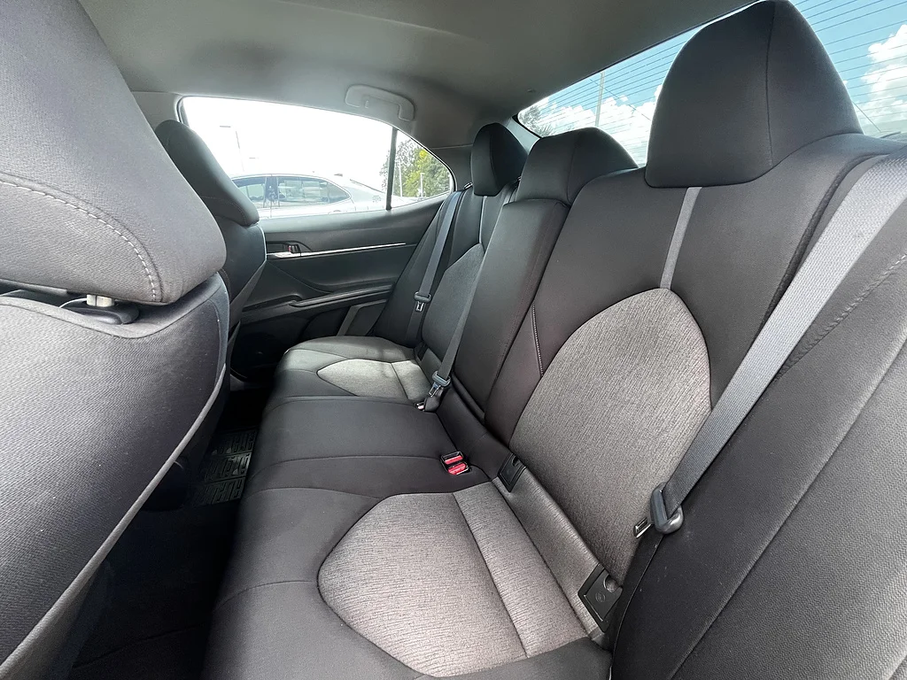 Used 2022 Midnight Black Metallic Toyota LE image 10