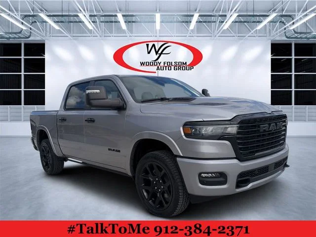 New 2025 Billet Silver Metallic Clear-Coat Exterior Paint RAM Laramie image 1