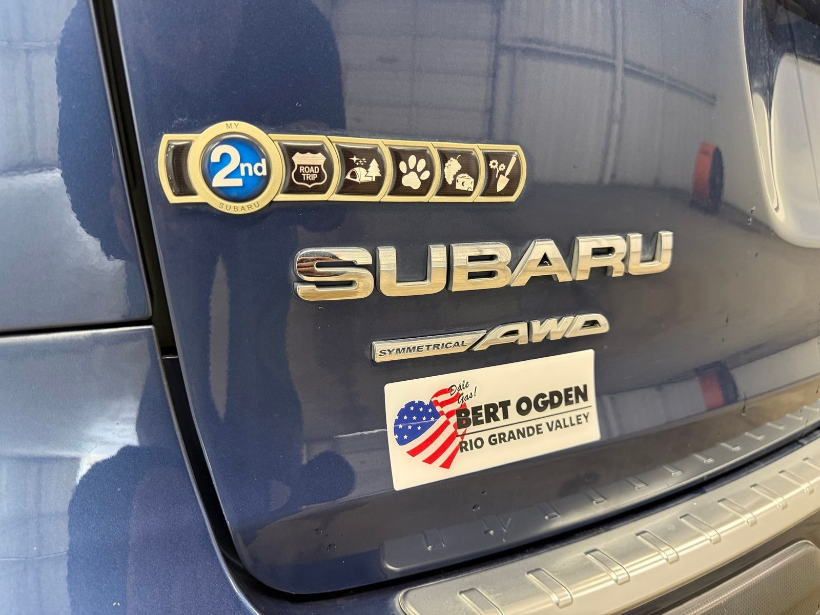 Used 2021 Blue Subaru Touring image 6