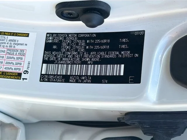 Certified Used 2021 White Pearl Lexus NX 300 image 43