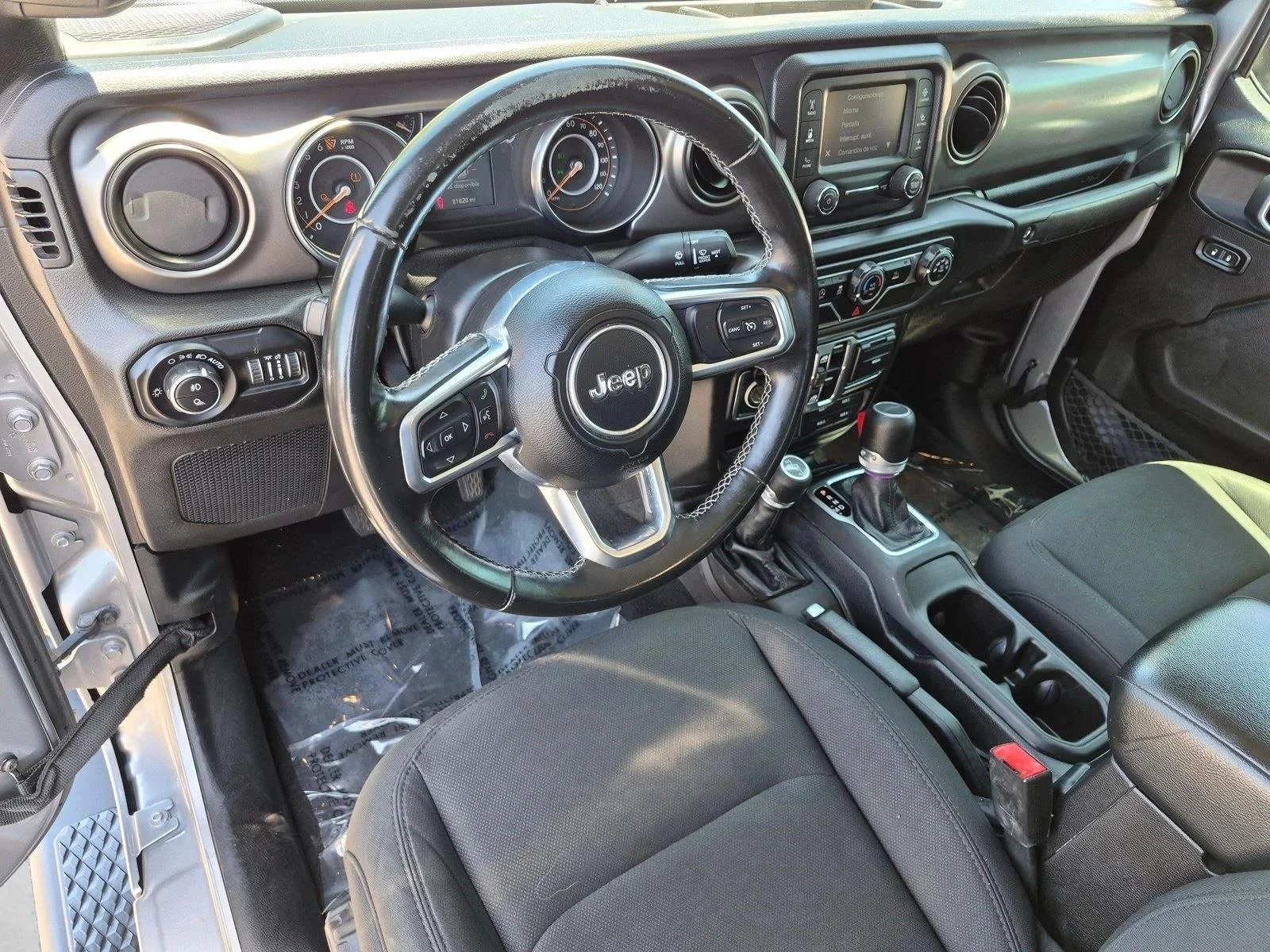 Used 2020 Billet Silver Metallic Clearcoat Jeep Sport S image 6