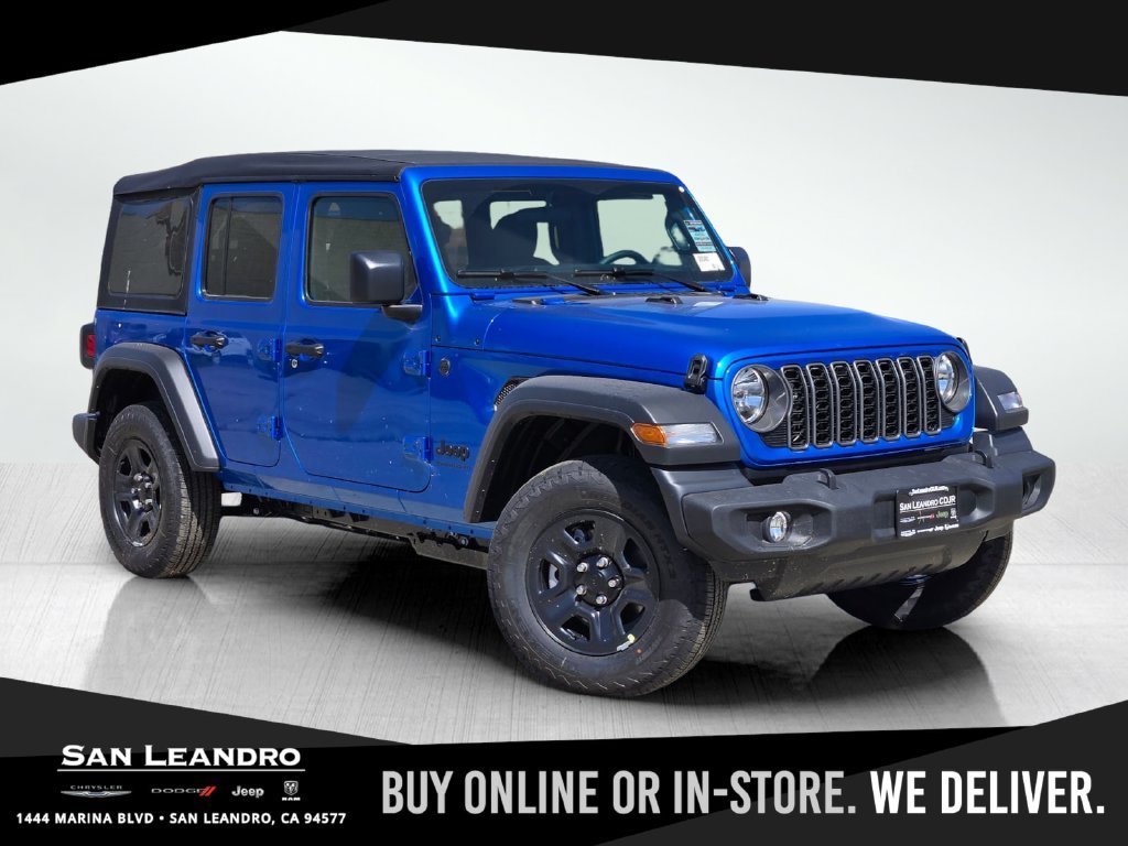 New 2026 Hydro Blue Pearl-Coat Exterior Paint Jeep Sport image 1