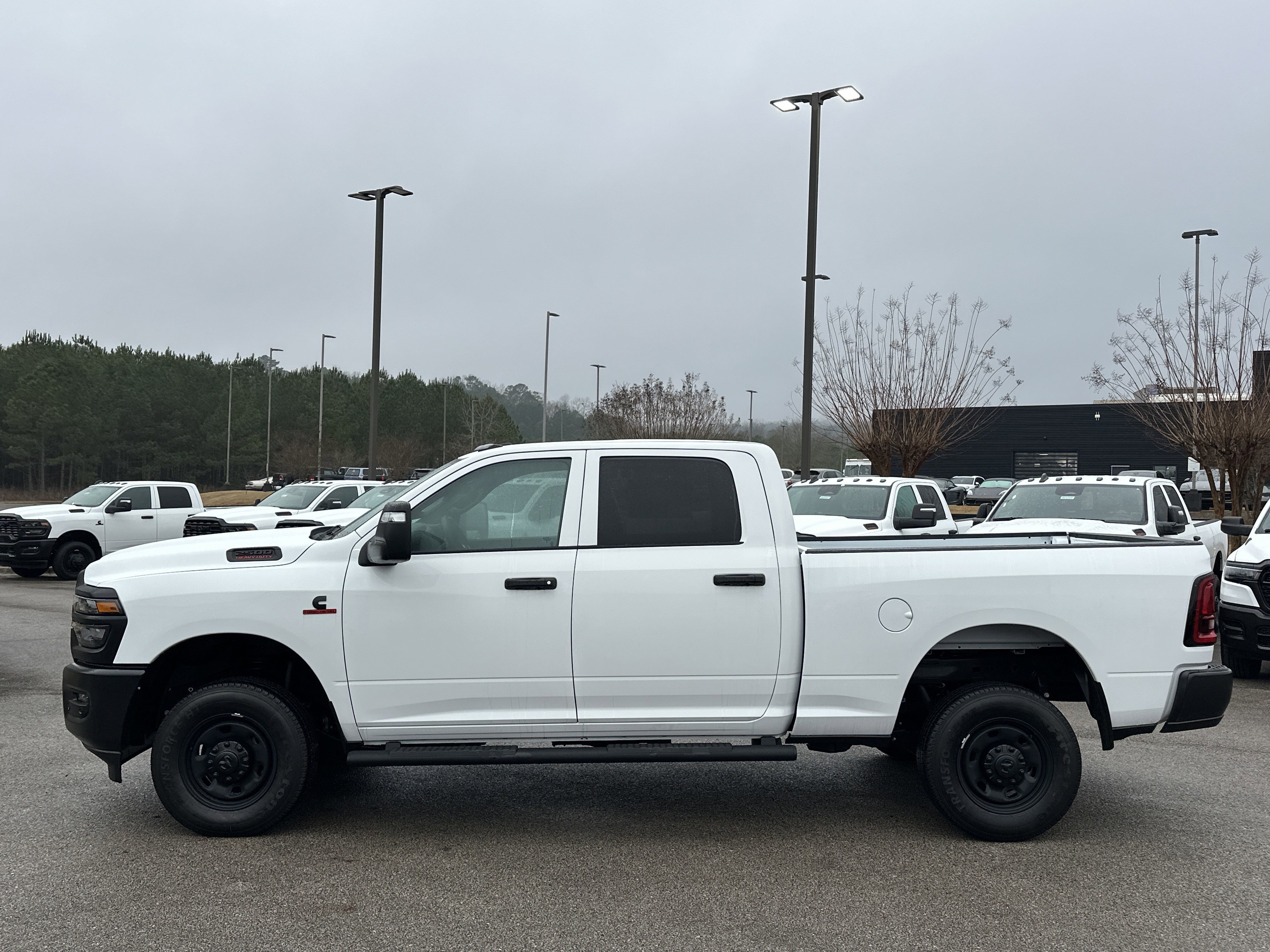 New 2026 Bright White Clear-Coat Exterior Paint RAM Tradesman image 4