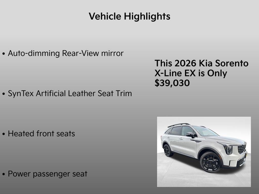 2026 Kia Sorento X-Line EX - Photo 33