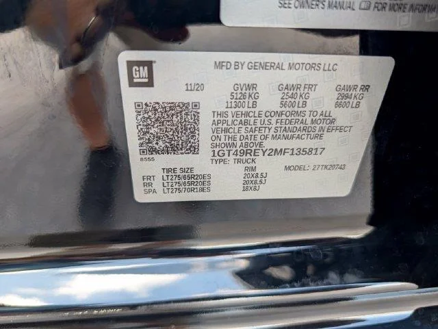 Used 2021 ONYX BLACK GMC Denali image 30