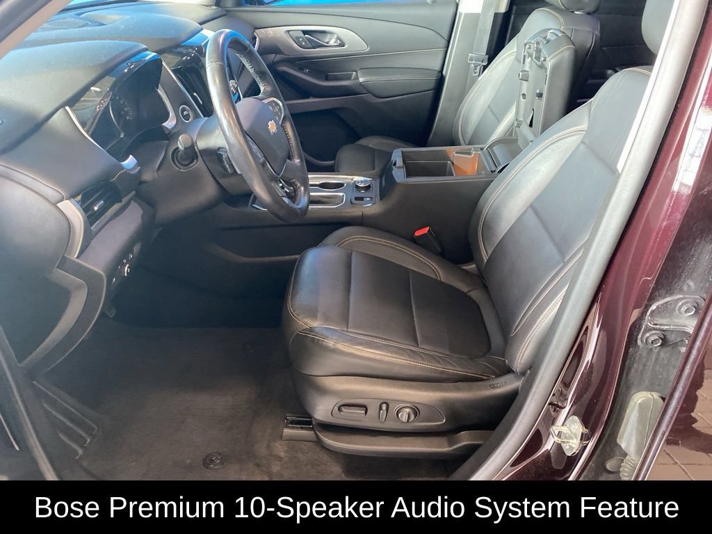 Used 2019 BLACK CURRANT METALLIC Chevrolet LT Leather image 8