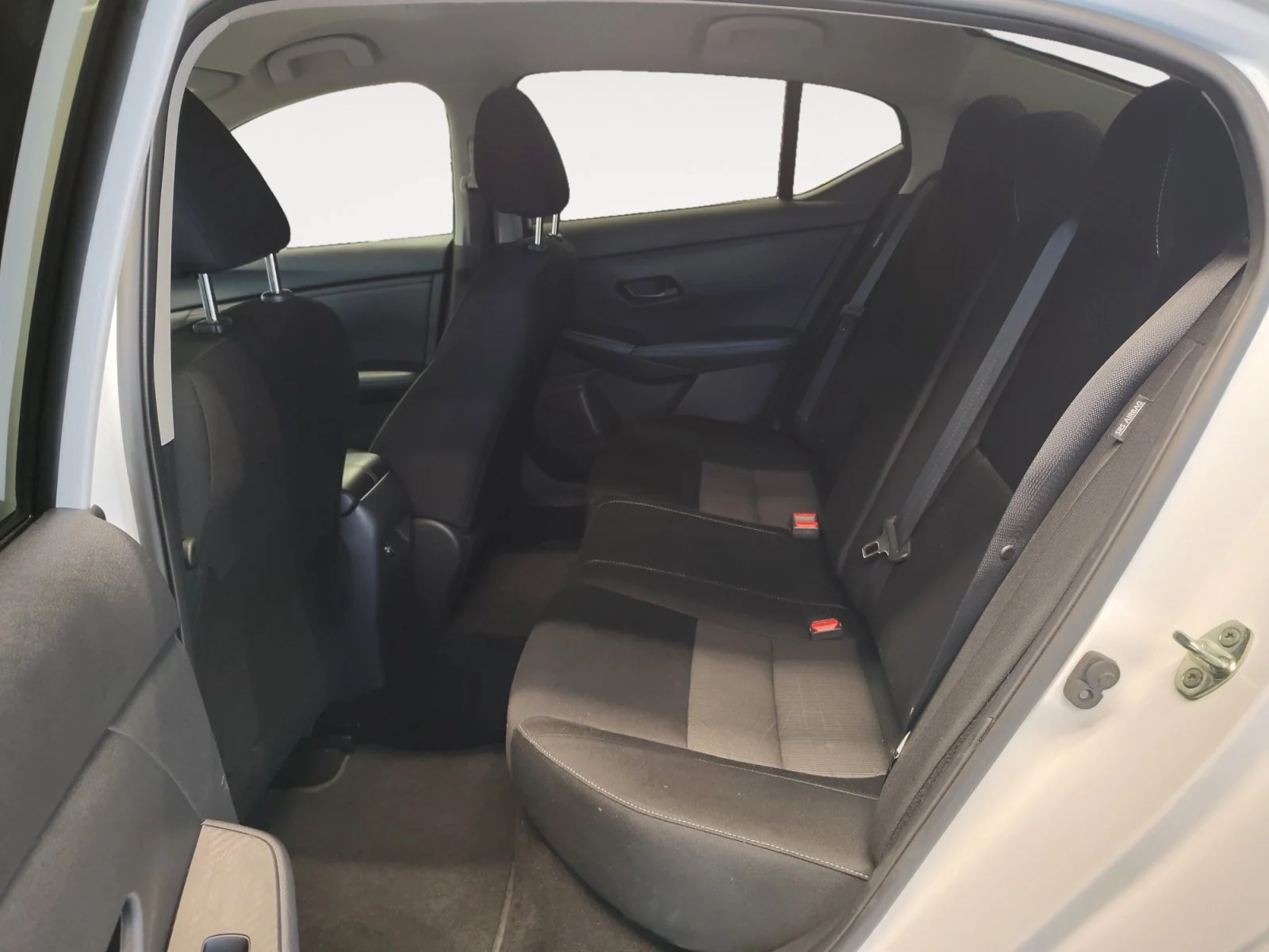 Used 2024 Aspen White Tricoat Nissan SV image 21