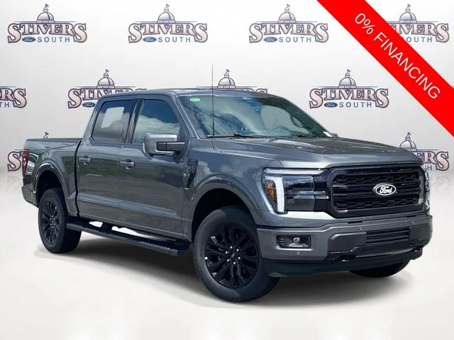 New 2026 Carbonized Gray Metallic Ford Lariat image 1