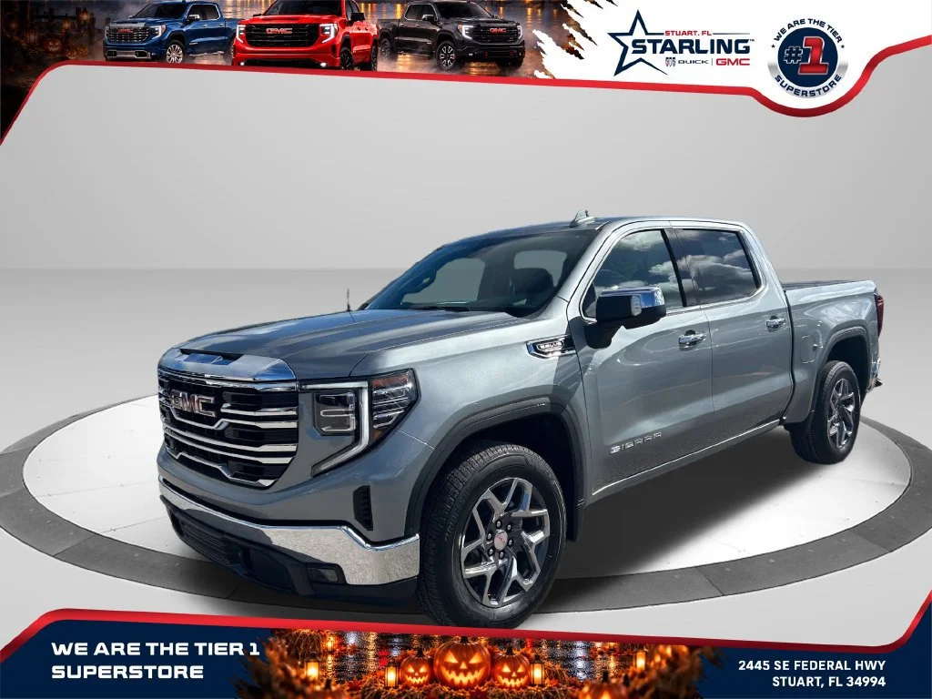 New 2026 Sterling Metallic GMC SLT image 1