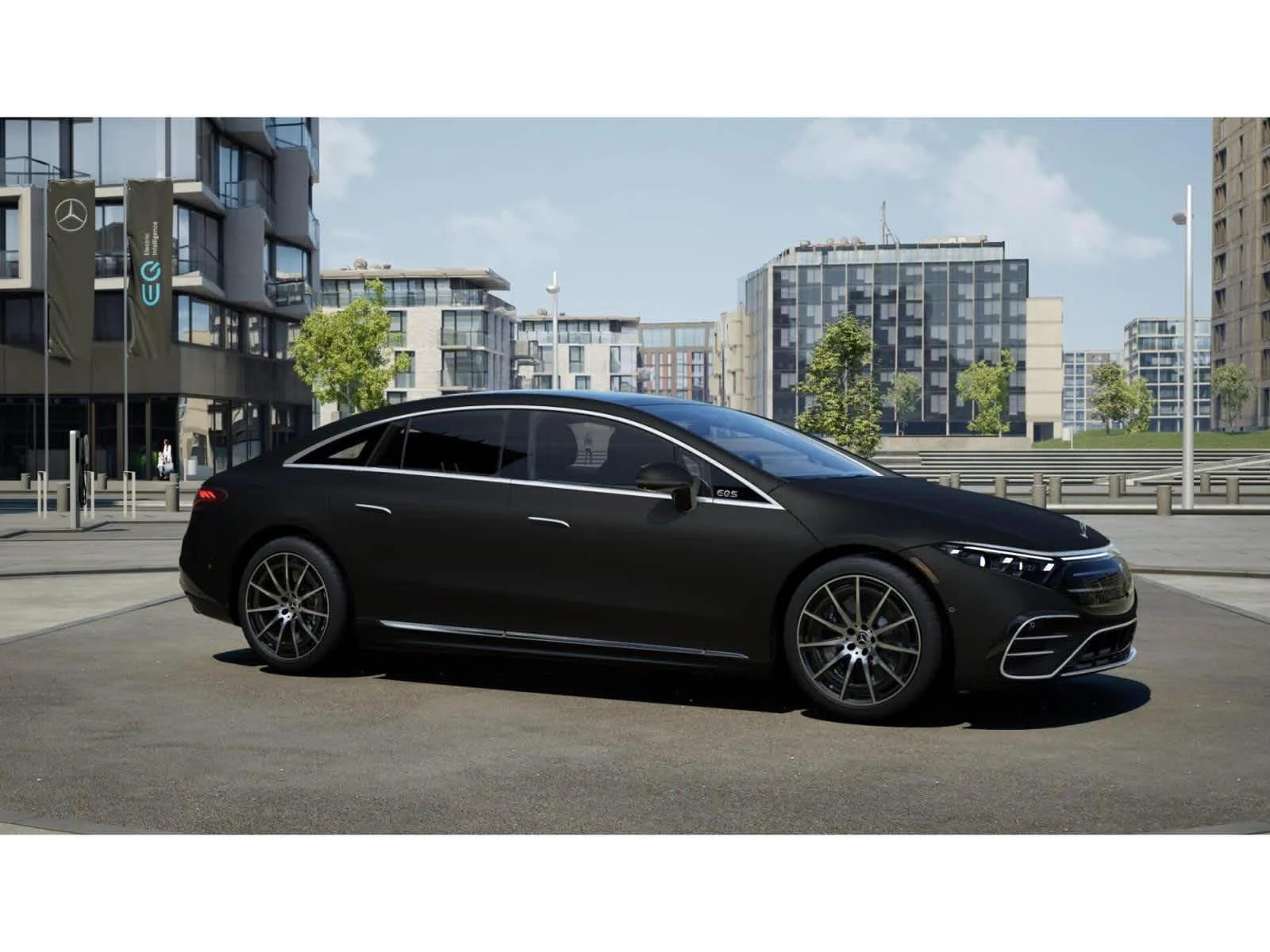 Used 2026 MANUFAKTUR Signature Night Black Magno Mercedes-Benz EQS 580 image 13
