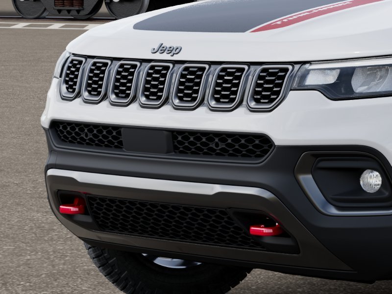 New 2026 Bright White Clear-Coat Exterior Paint Jeep Trailhawk image 7