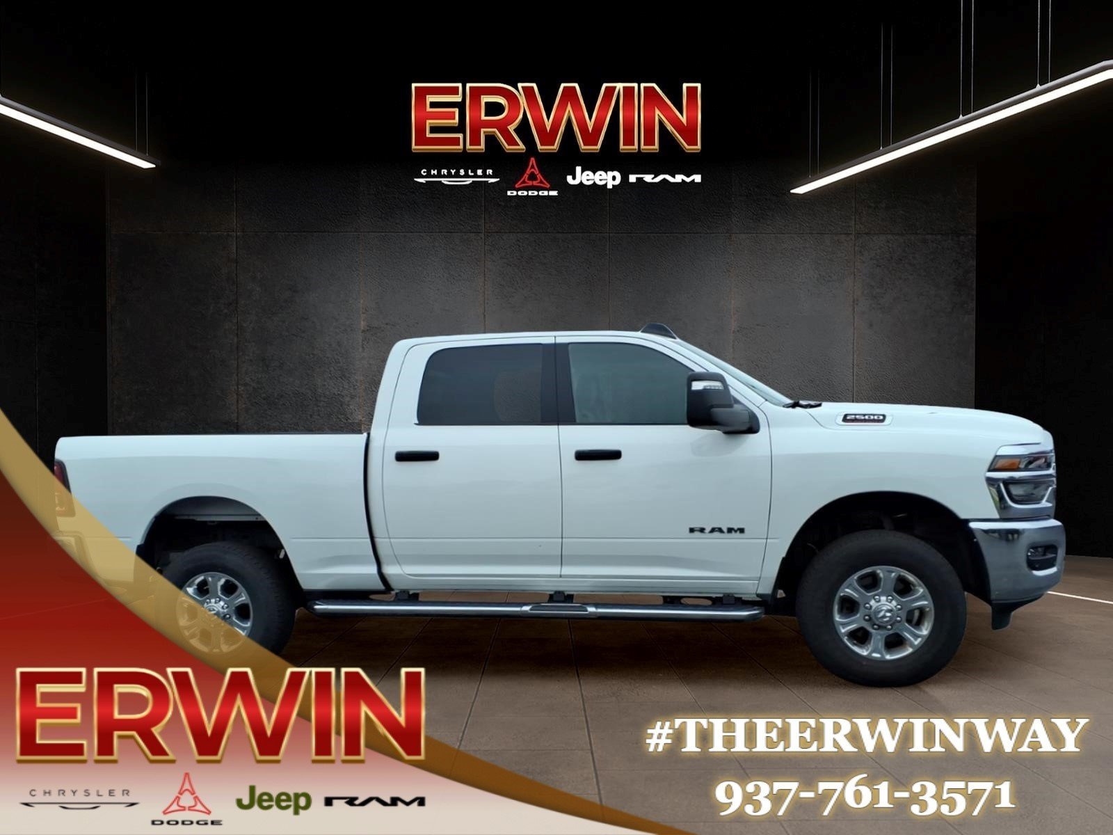 Certified Used 2026 Bright White Clear Coat RAM Big Horn image 8