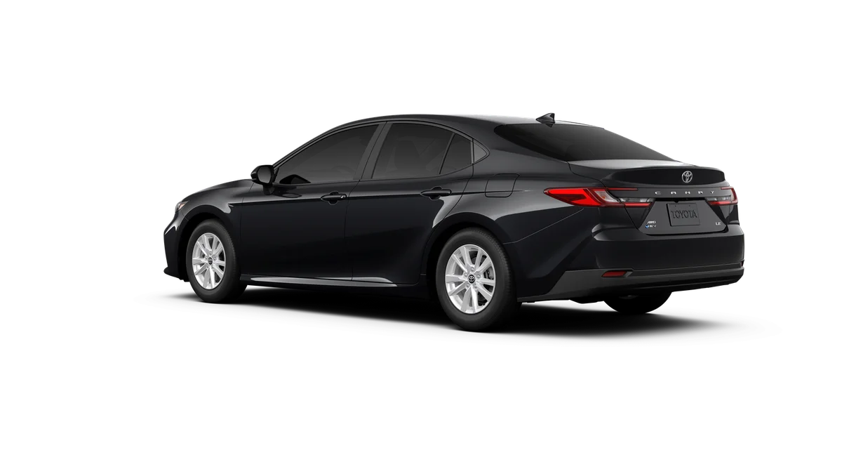 New 2026 Midnight Black Metallic Toyota LE image 6