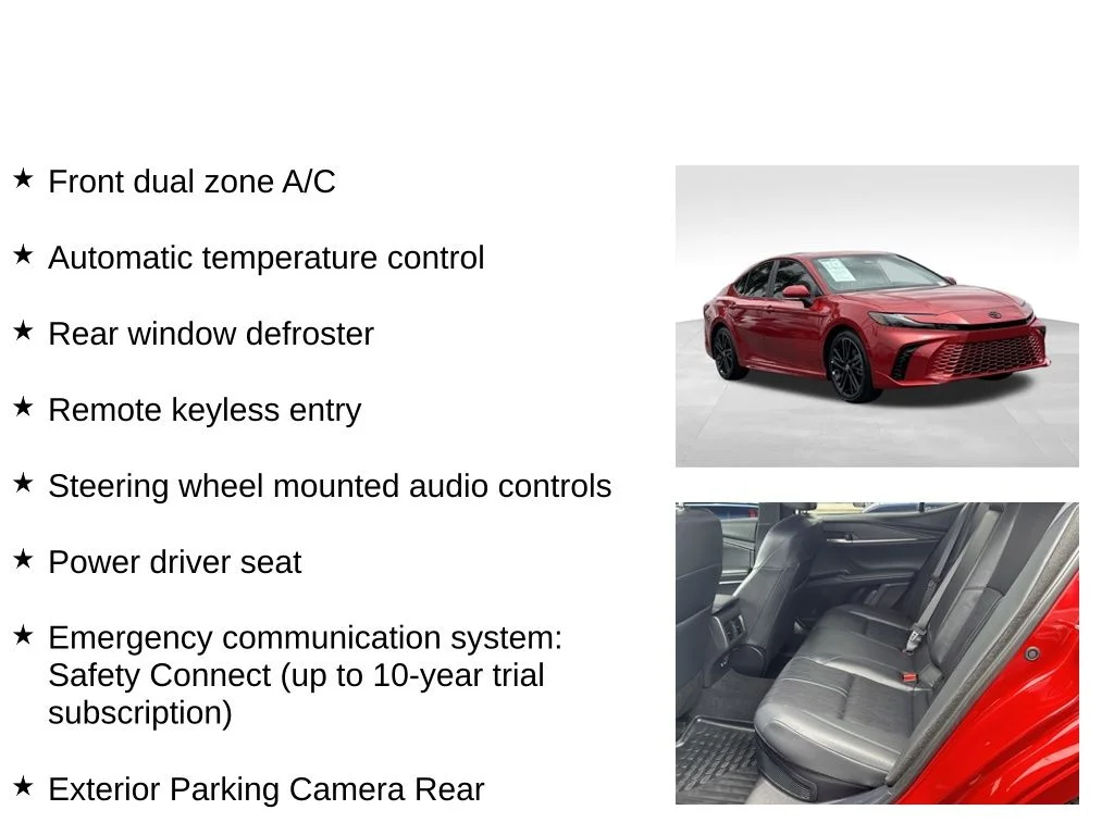 Used 2025 Red Toyota XSE image 31