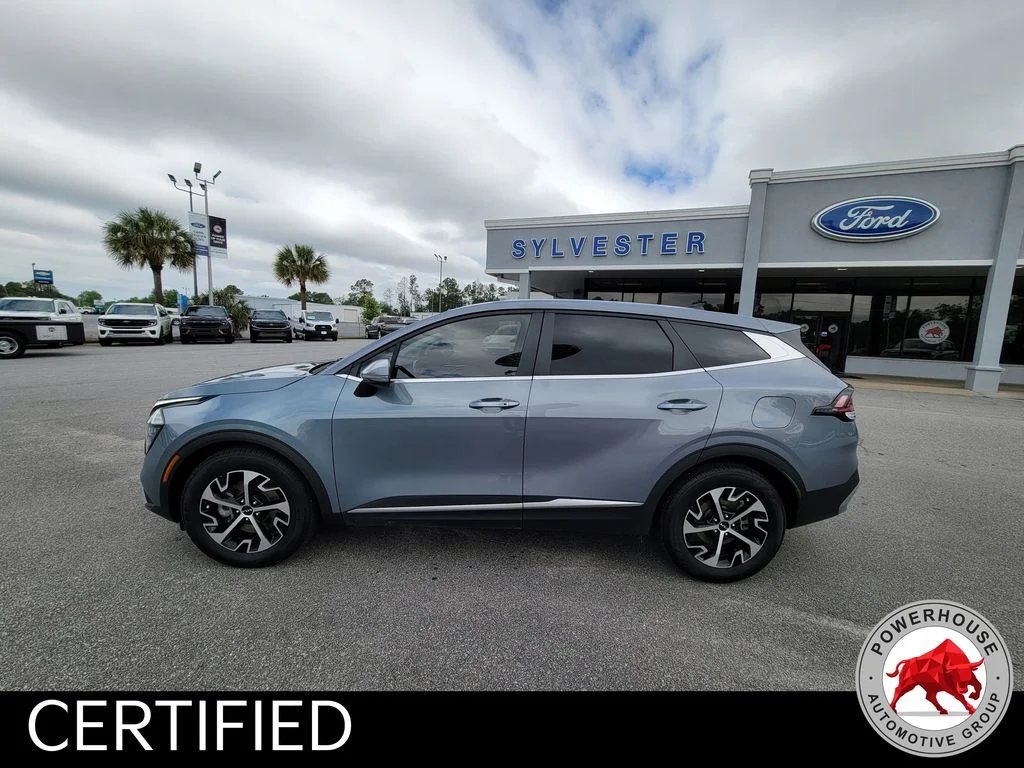 Used 2024 Silver Kia EX image 3