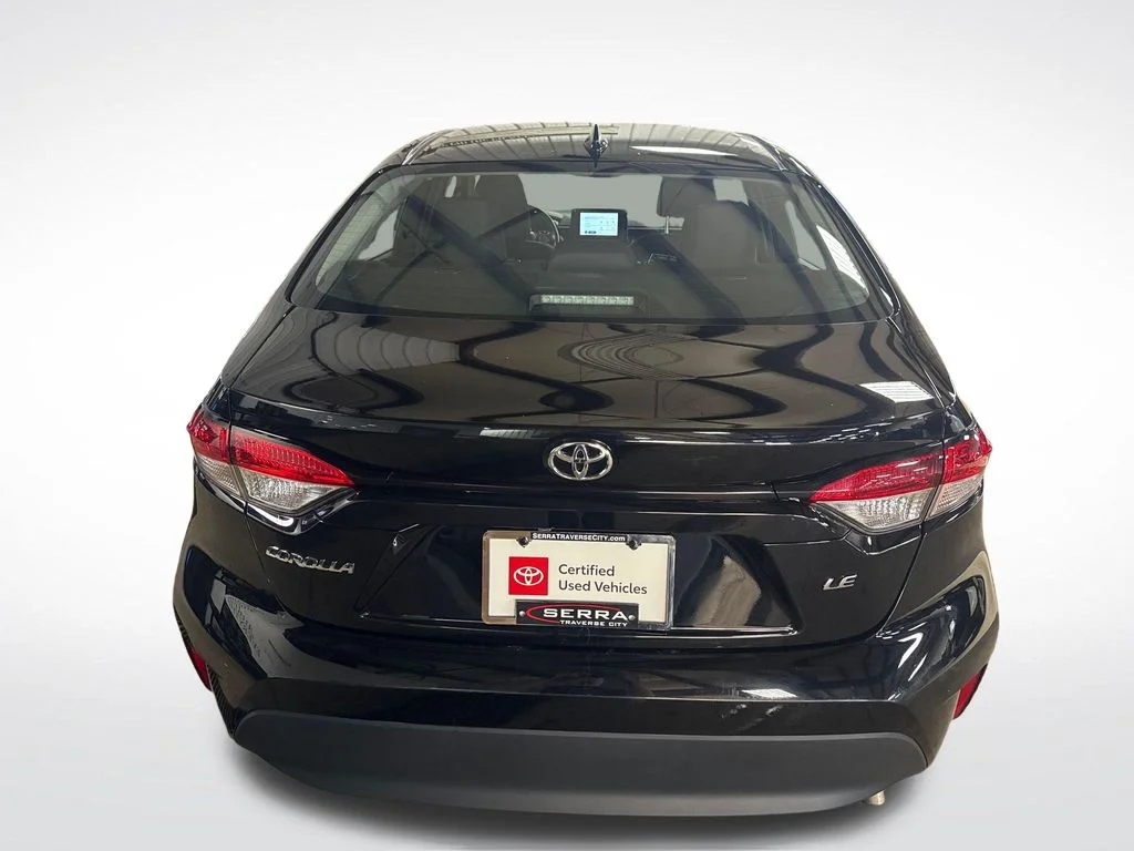 Certified Used 2025 Black Toyota LE image 4