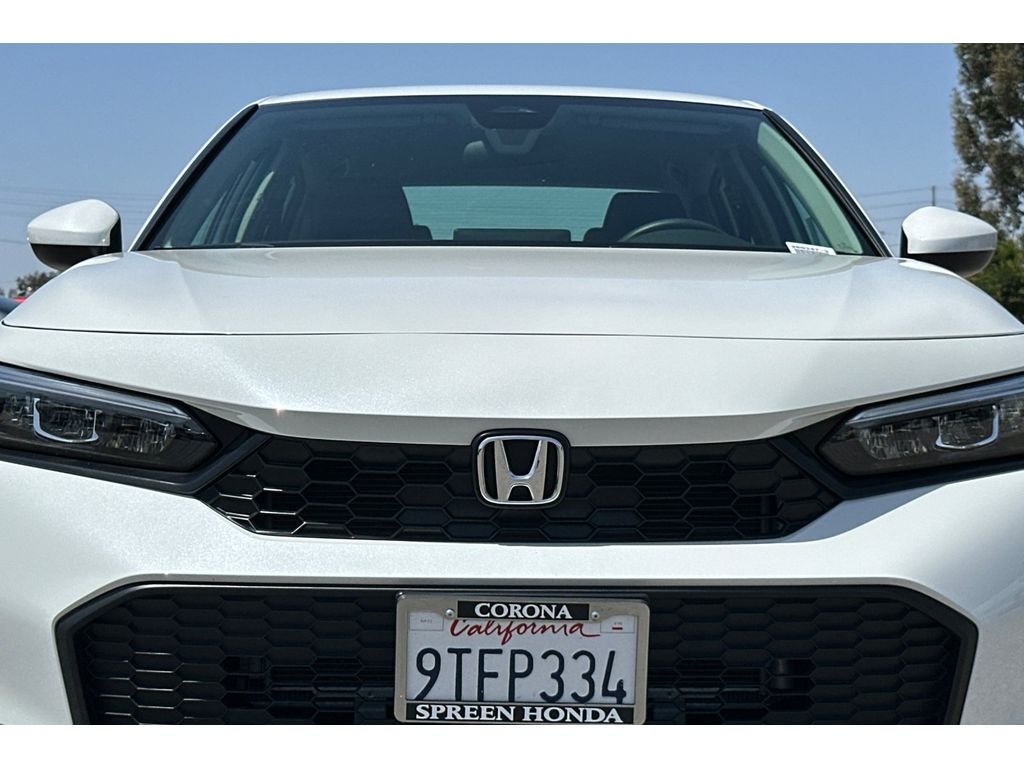 Certified Used 2025 Platinum White Pearl Honda 4D LX image 45