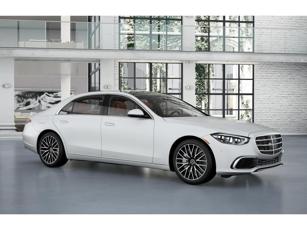 New 2026 White Mercedes-Benz S 580 image 12