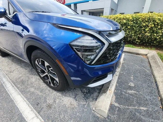 Used 2025 Blue Kia EX image 1